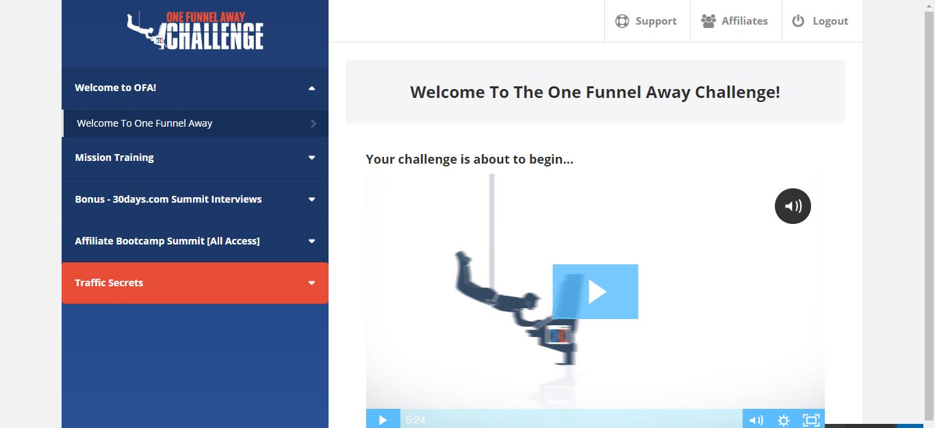 one funnel away challenge review and clickfunnels unboxing