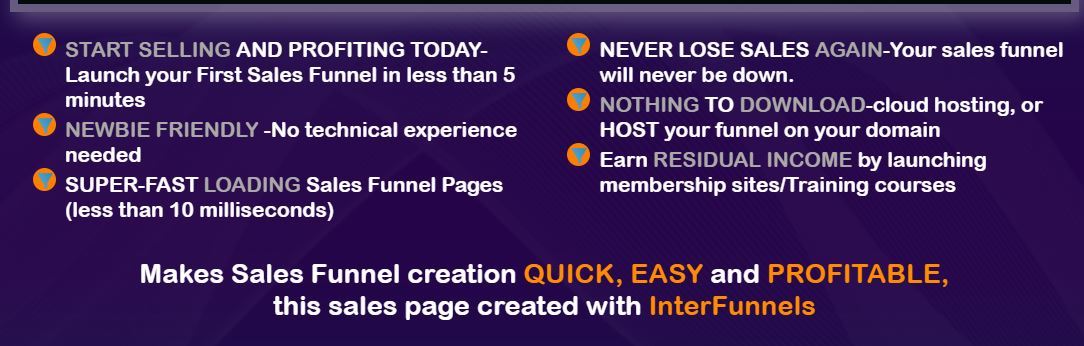 interfunnels benefits