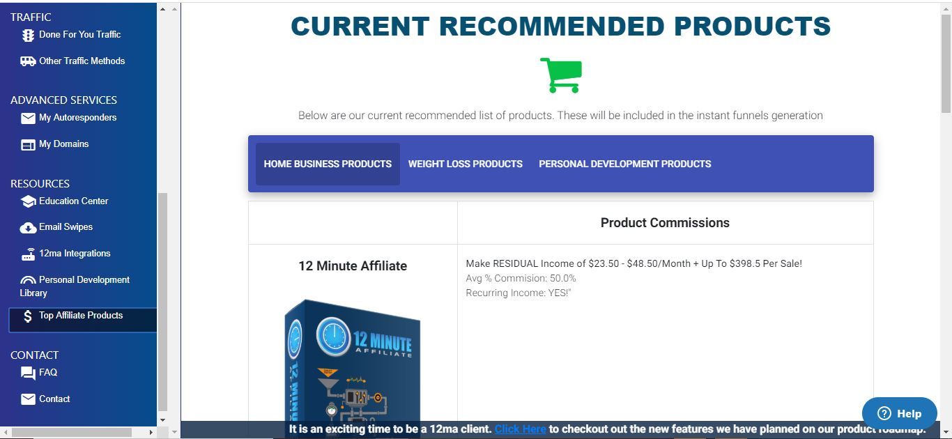 12 minute affiliate products