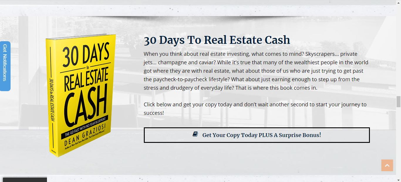 dean graziosi 30 days to real estate cash