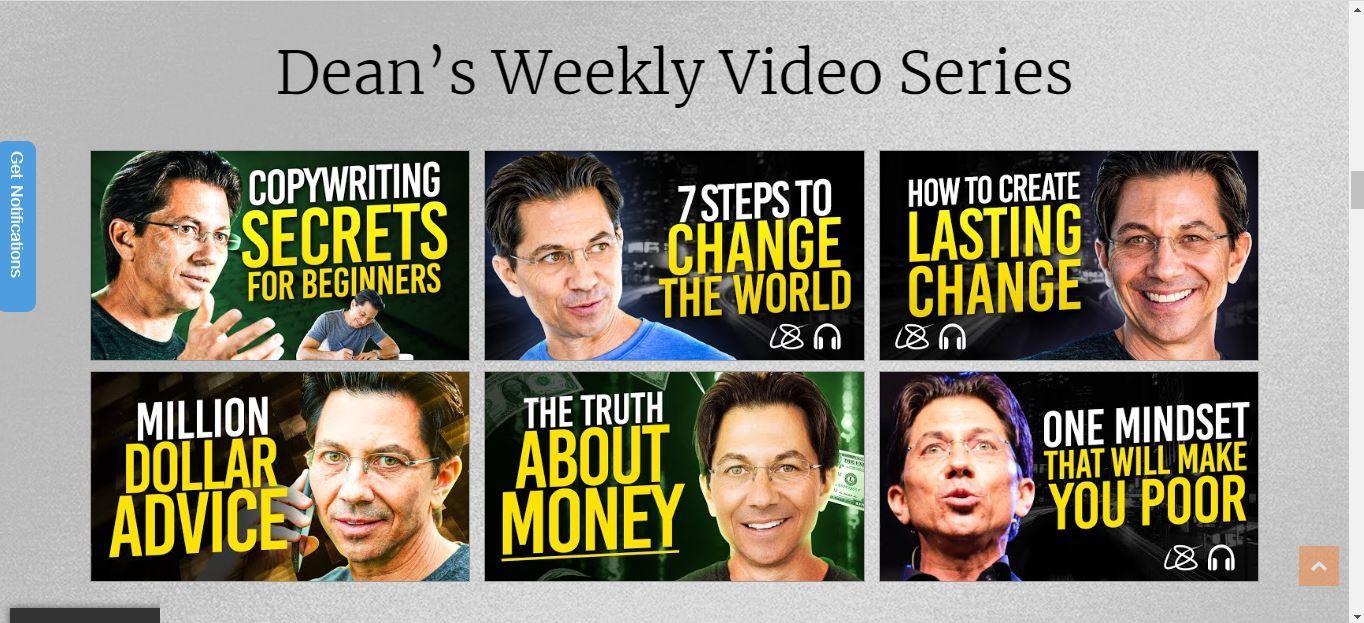 dean's weekly video series
