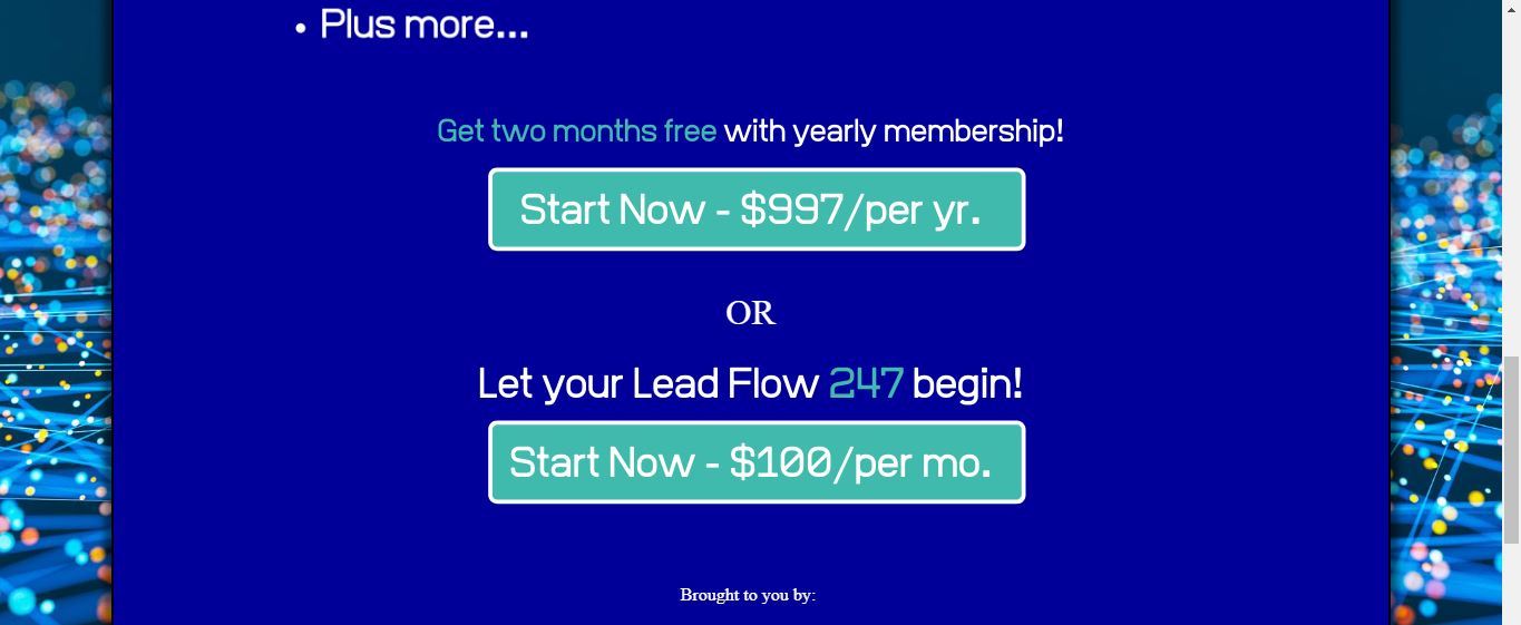lead flow 247 cost