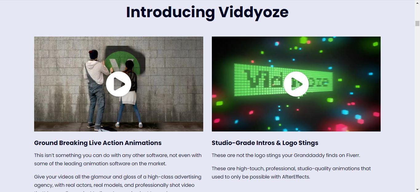 Introducing Viddyoze