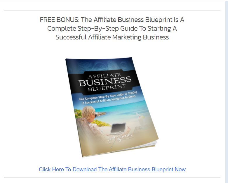 affiliate business blueprint