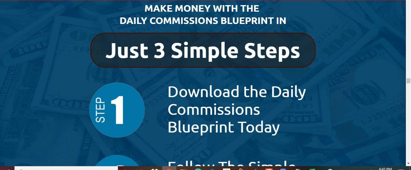 daily commissions blueprint steps