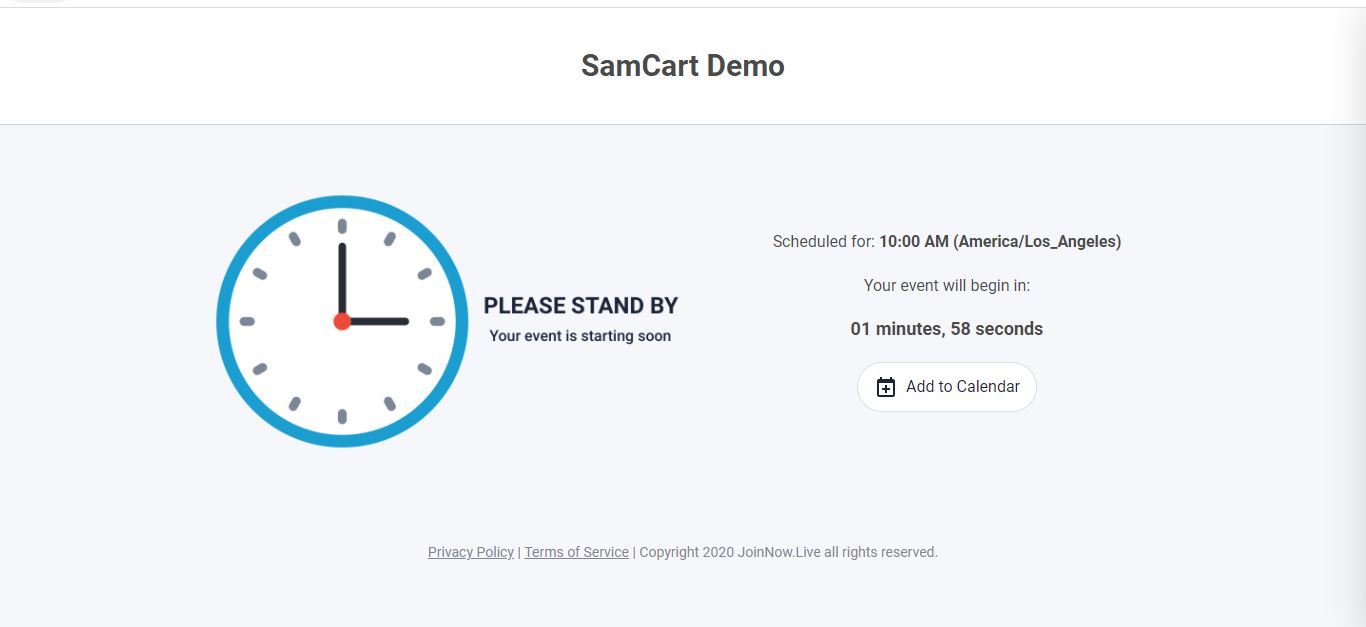 samcart demo 2
