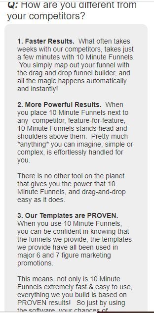 10 minute funnels competitors