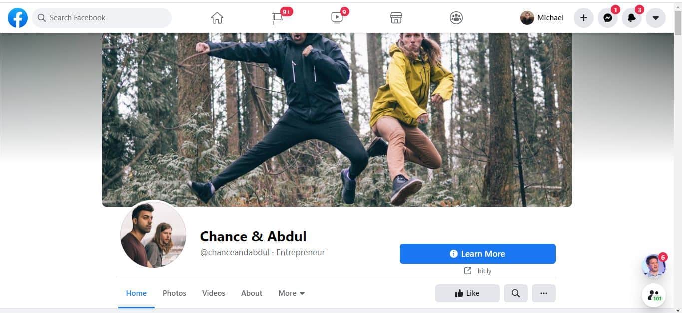 chance and abdul facebook page