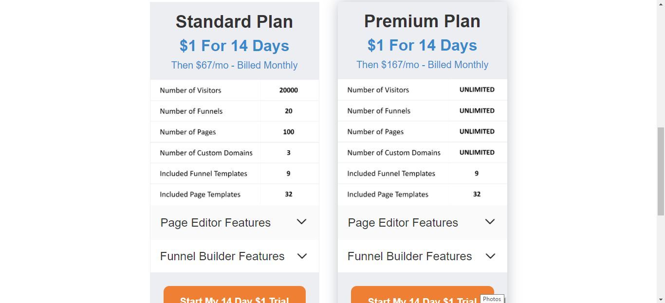 how much does 10 minute funnels cost