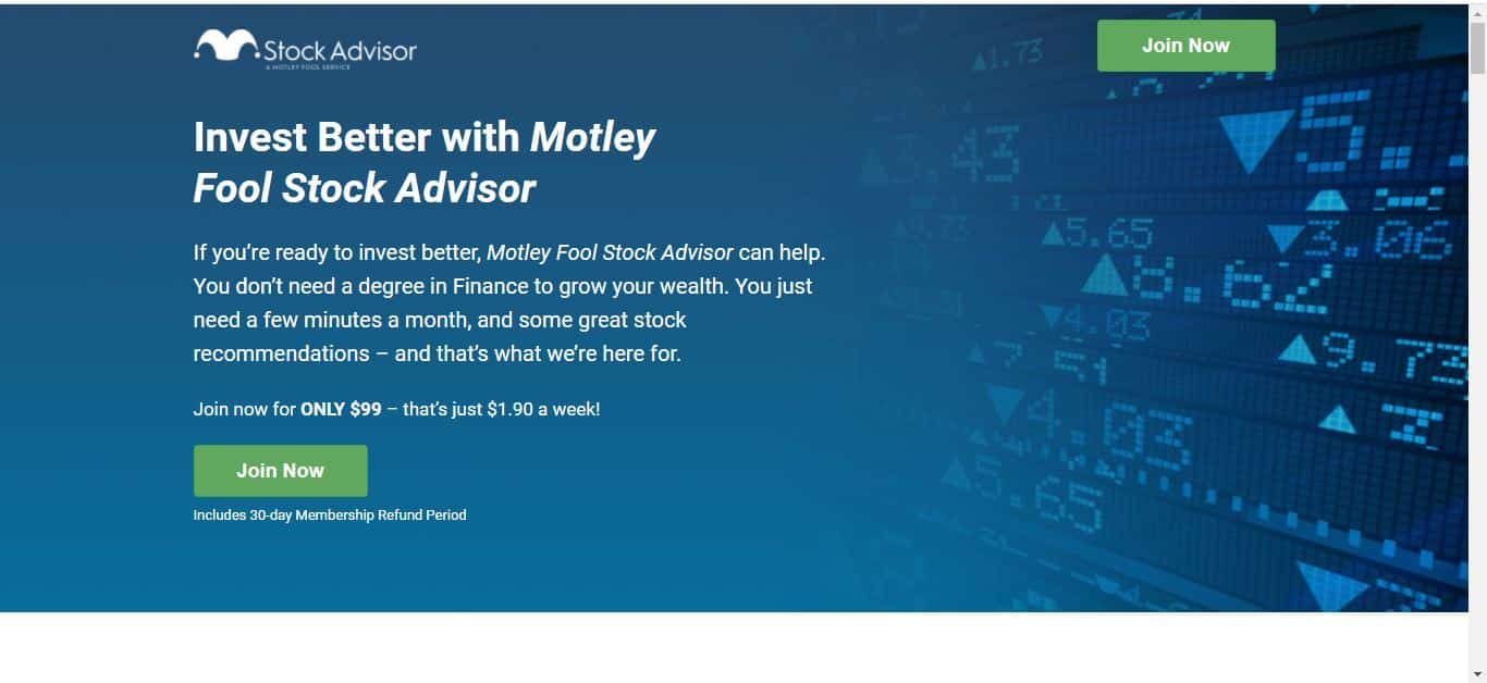 the motley fool stock advisor