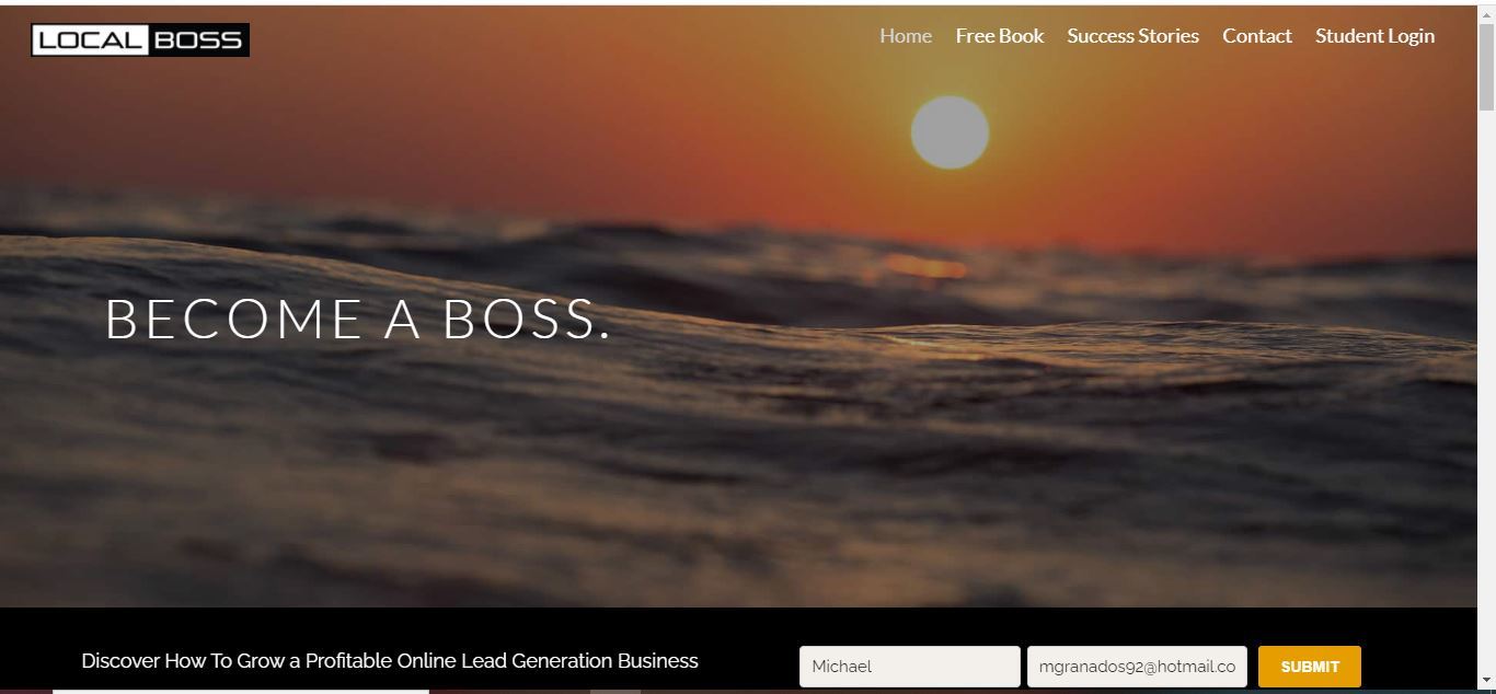 local boss home page