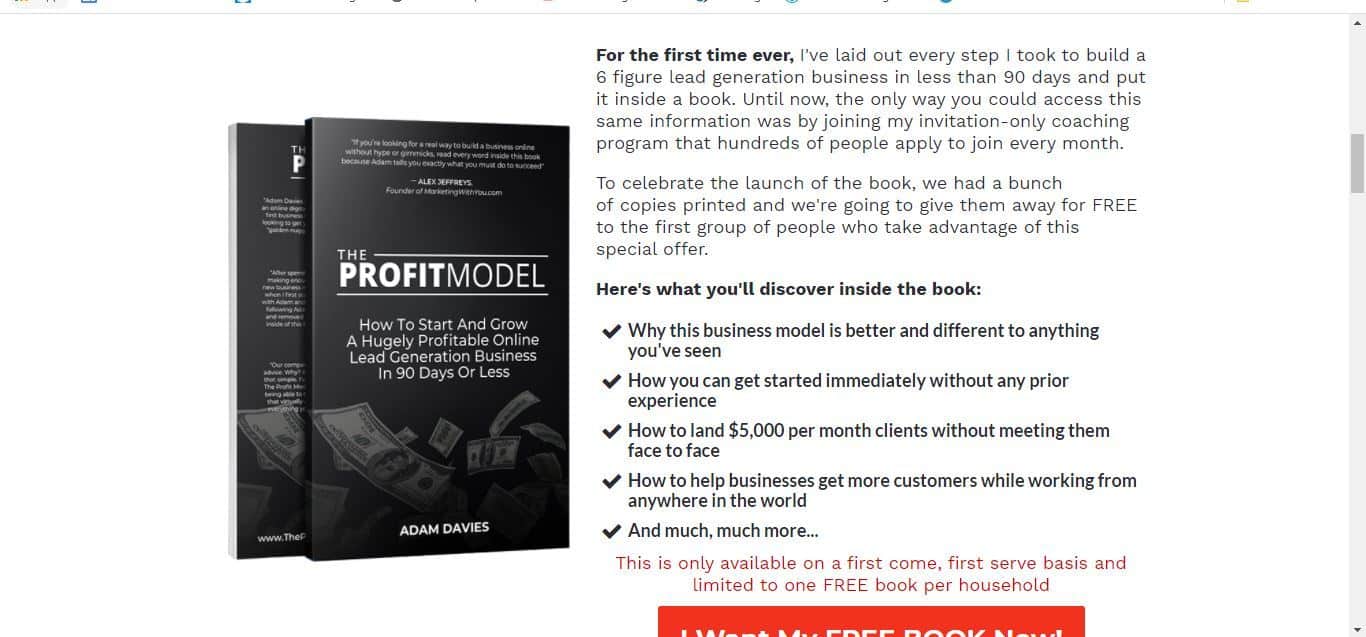 the profit model book