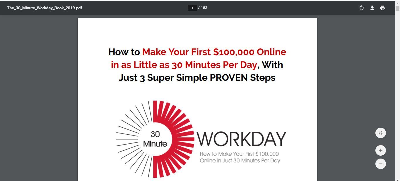 30 minute workday book