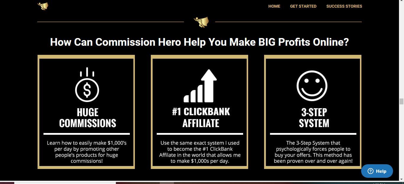 commission hero big profits