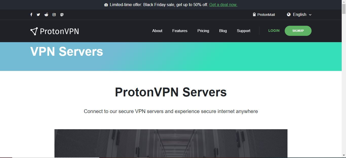 proton vpn servers