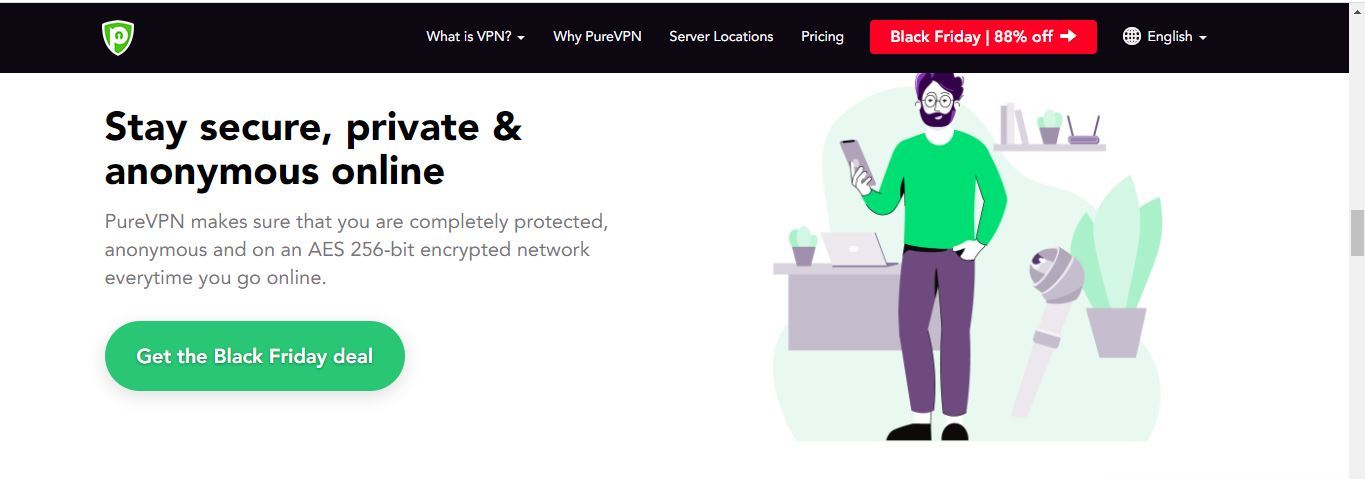 pure vpn safe and secure
