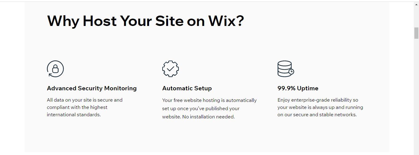 wix hosting