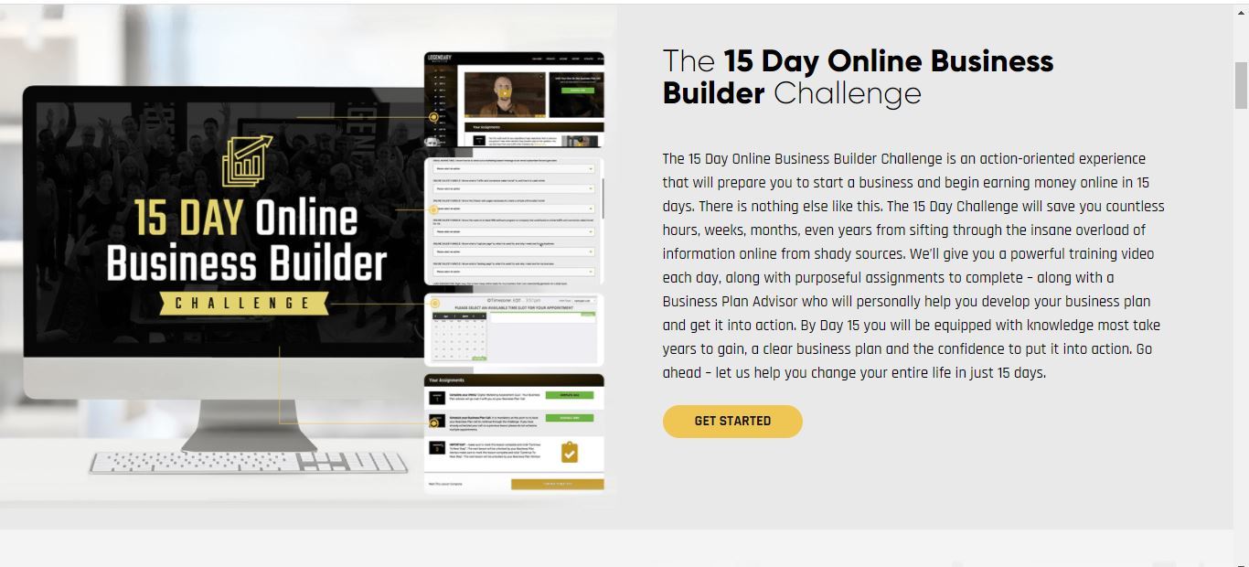 15 Day online business builder challenge
