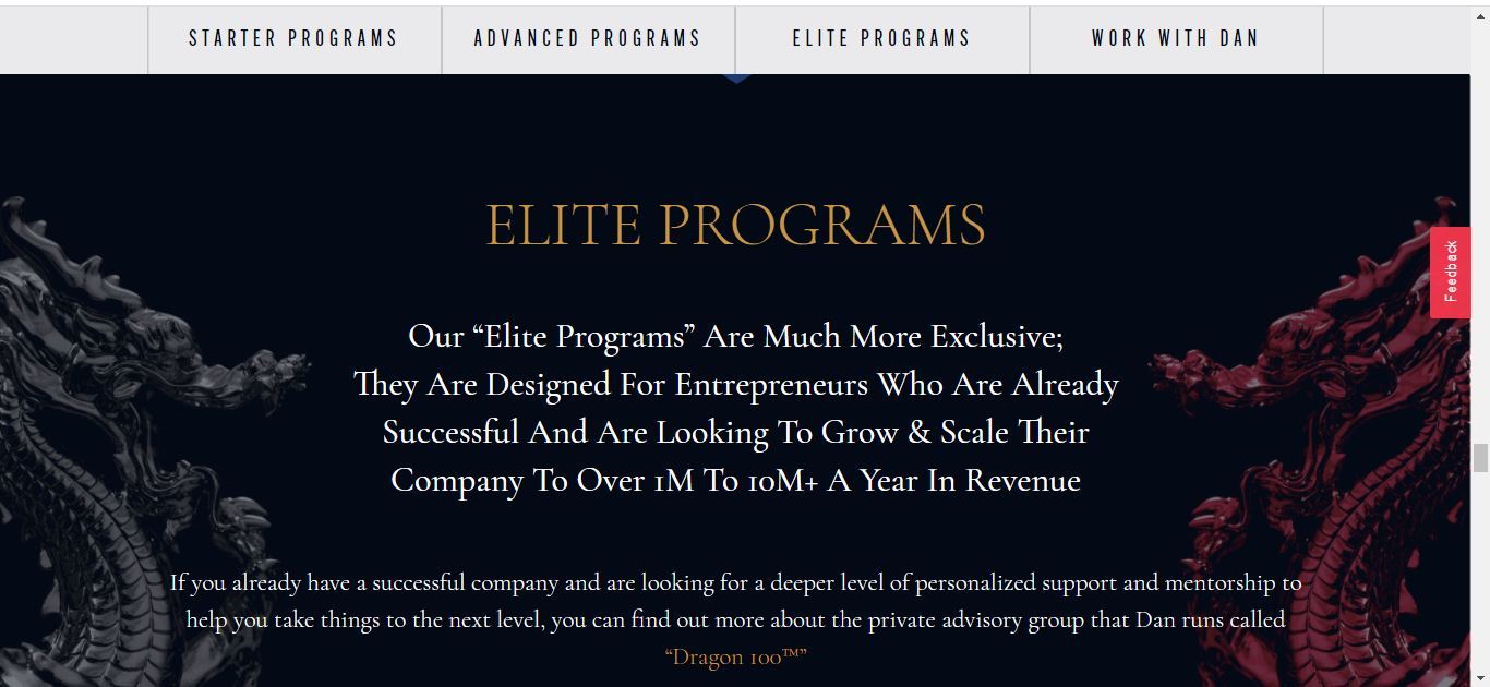 dan lok elite programs