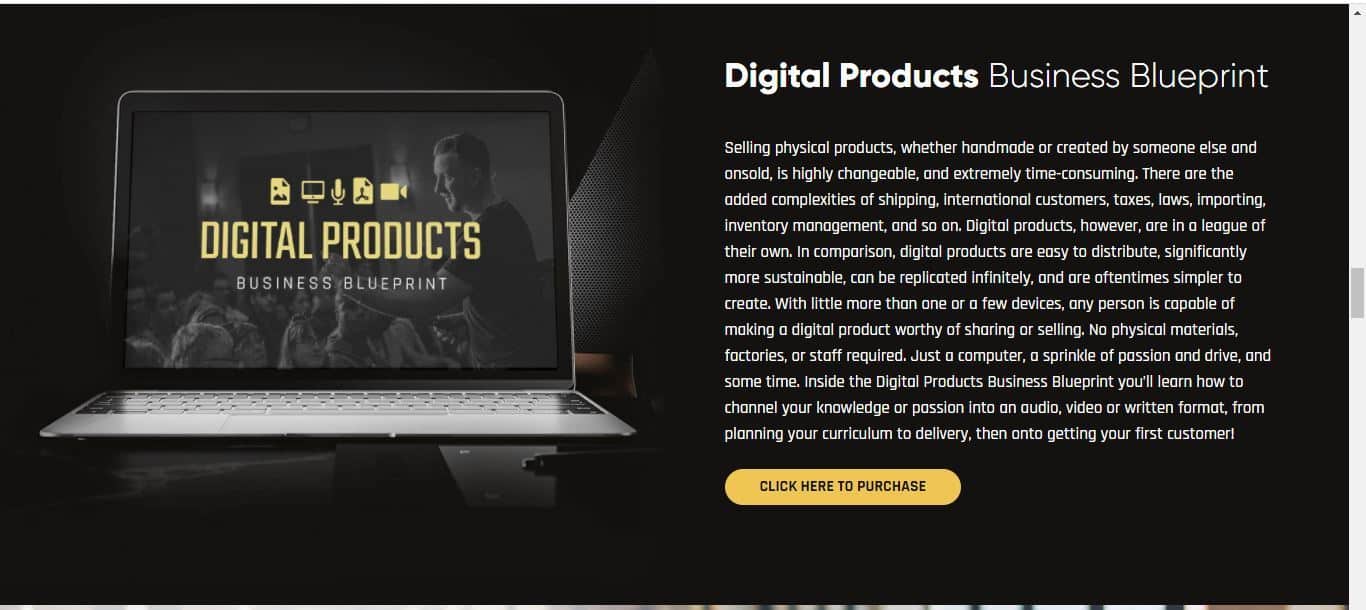 digital products business blueprint