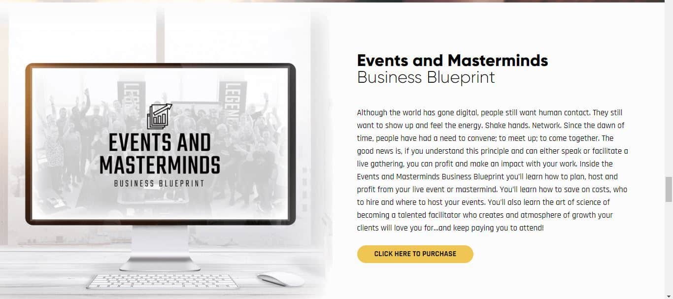 legendary marketer events and masterminds business blueprint