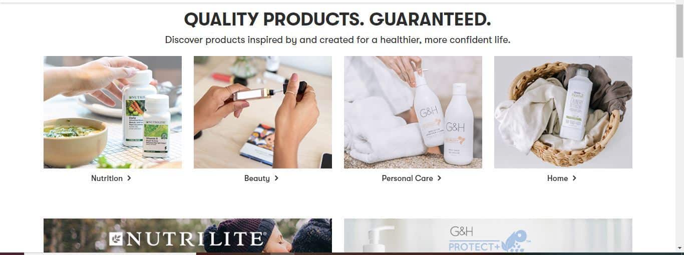 amway products