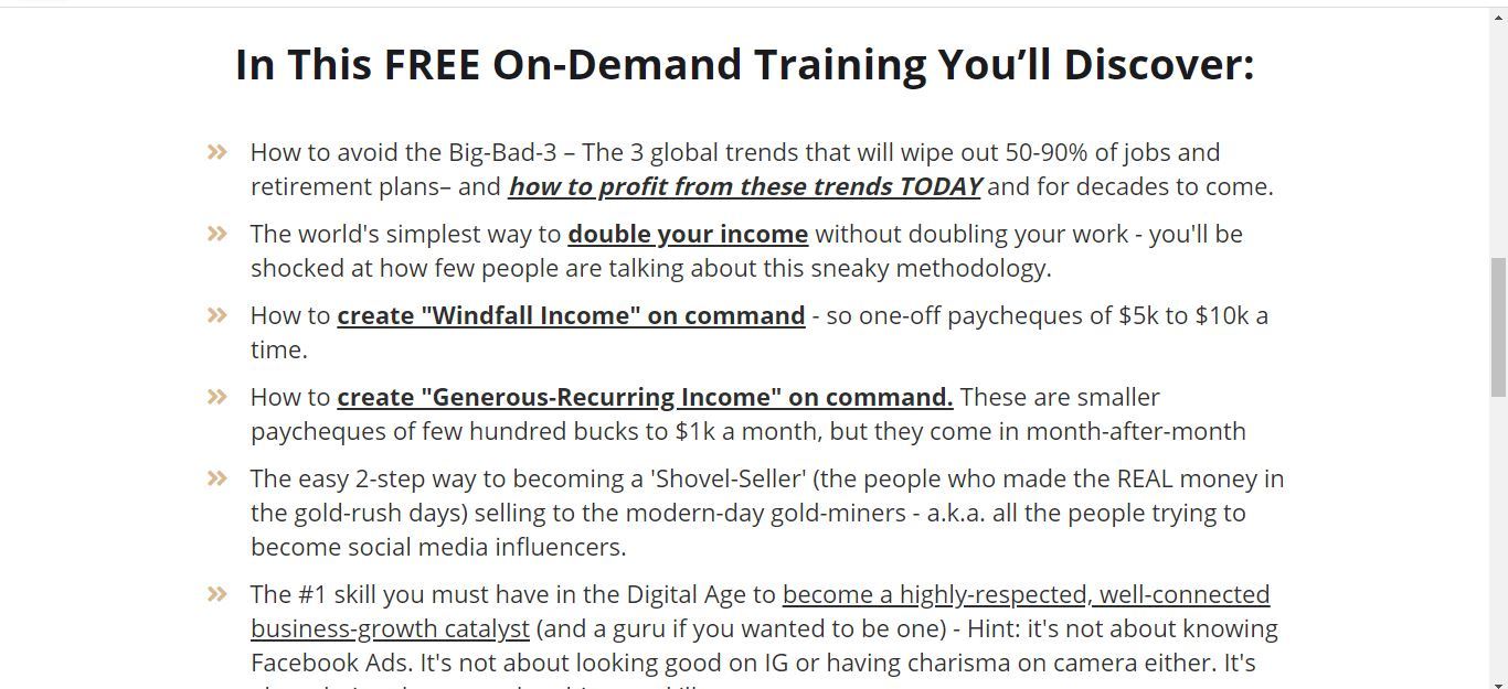 free in demand training