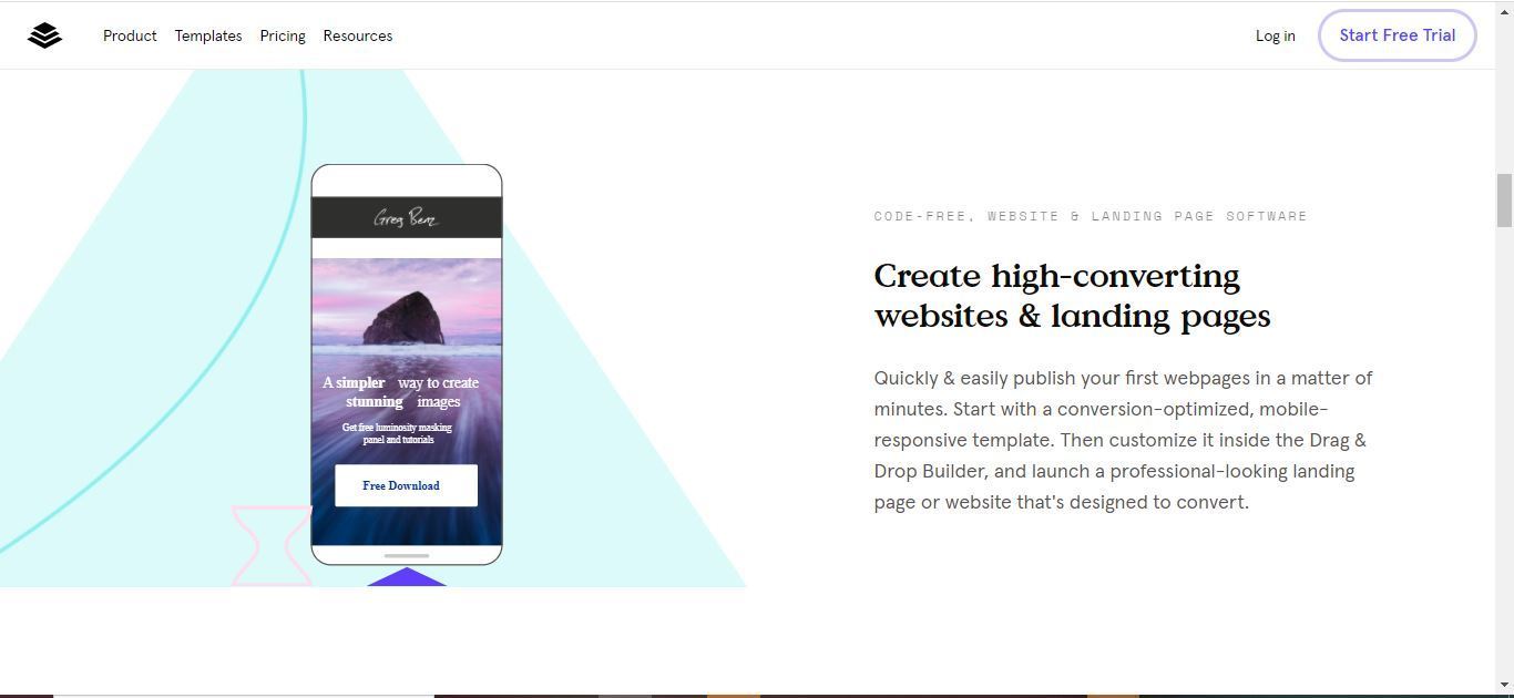 leadpages high converting websites
