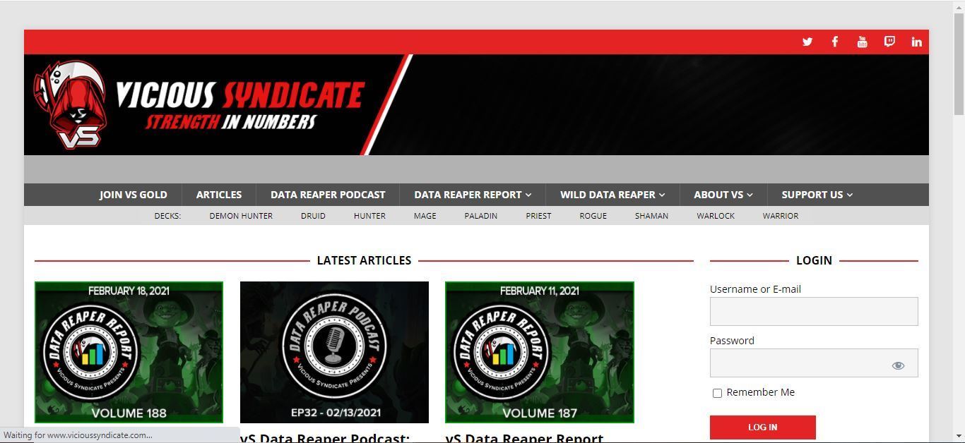 vicious syndicate home page