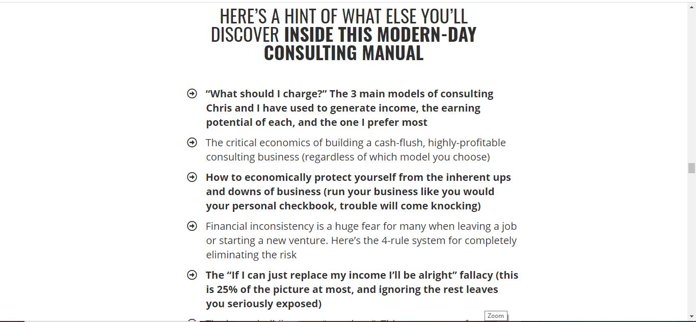 consulting manual