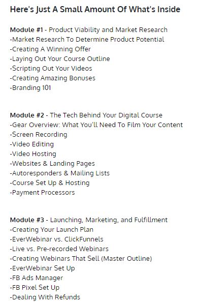 digital courses inside