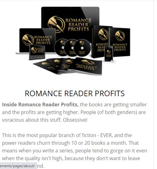 romance reader profits