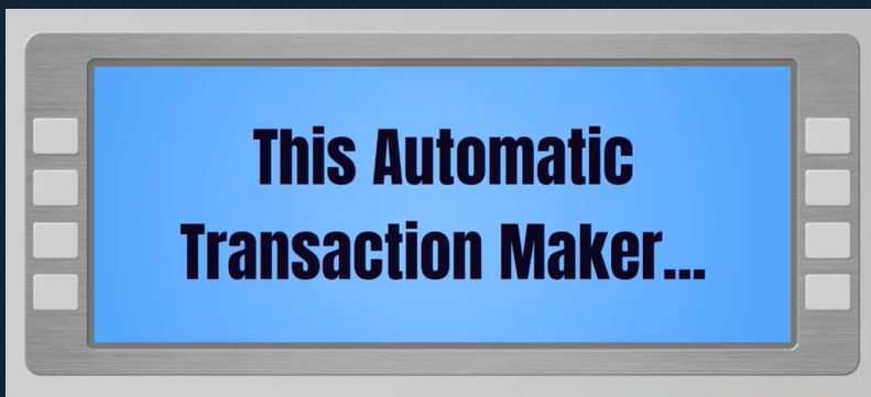 website atm automatic transaction maker
