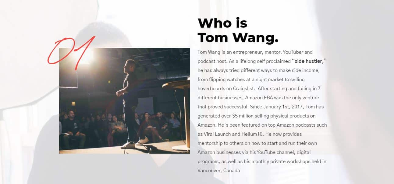 who is tom wang