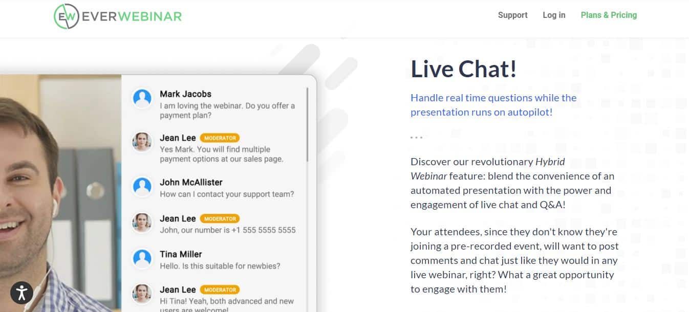 everwebinar live chat