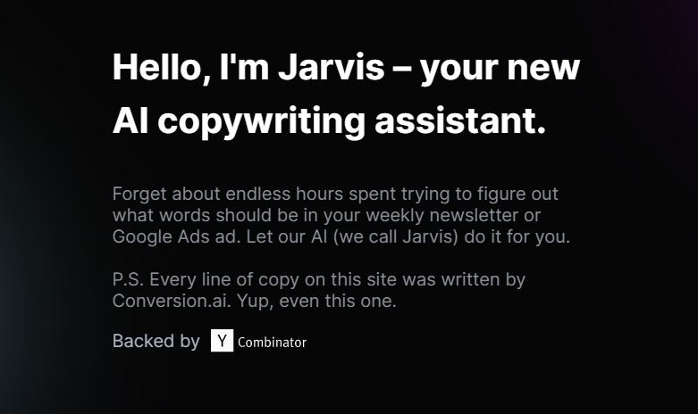 jarvis copywriting