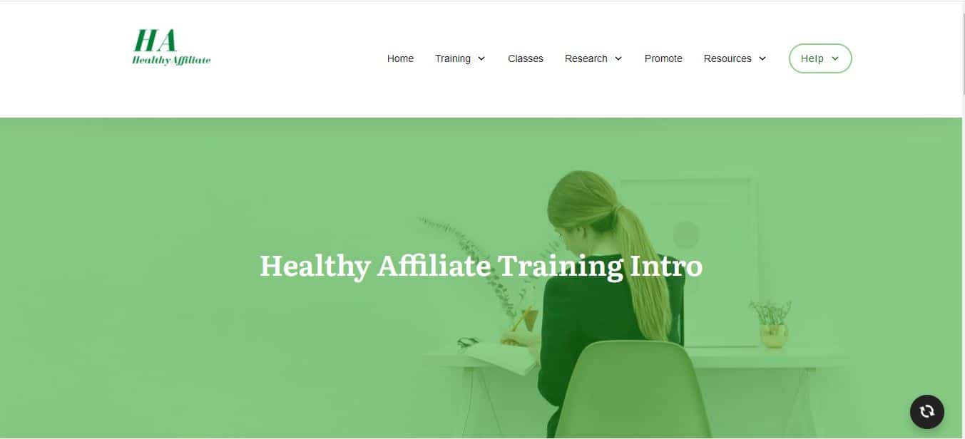 healthy affiliate training