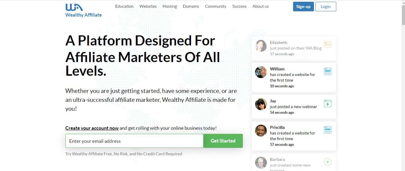 wealthy affiliate bloggers