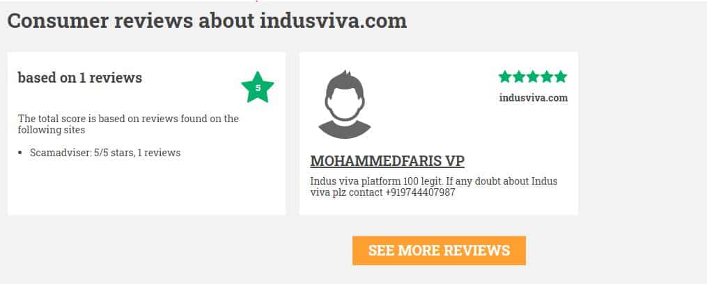 indusviva reviews