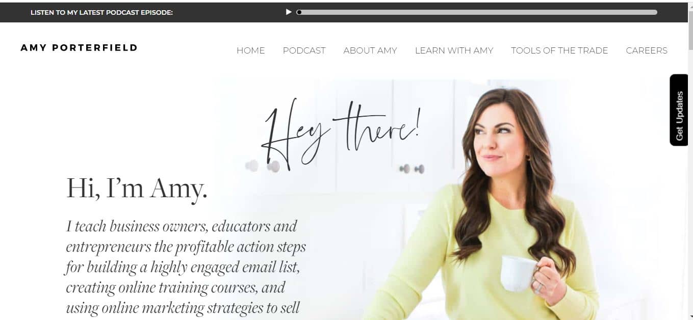 who is amy porterfield