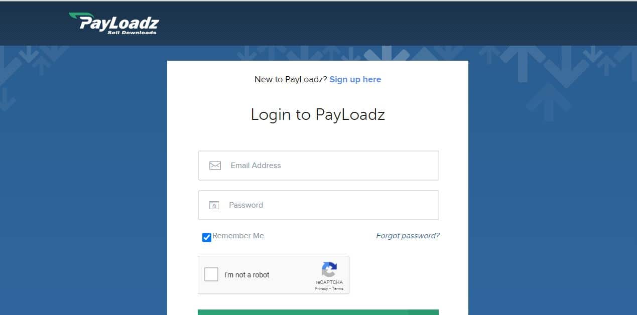 payloadz sign up