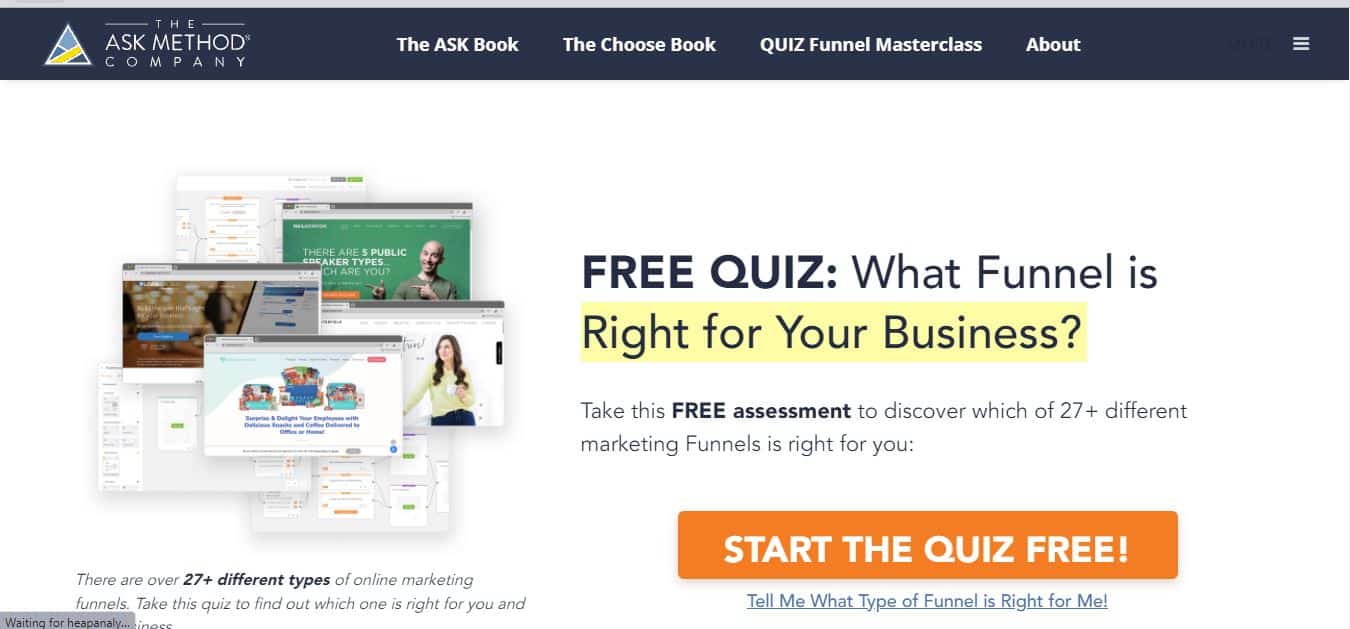 the ask method company home page