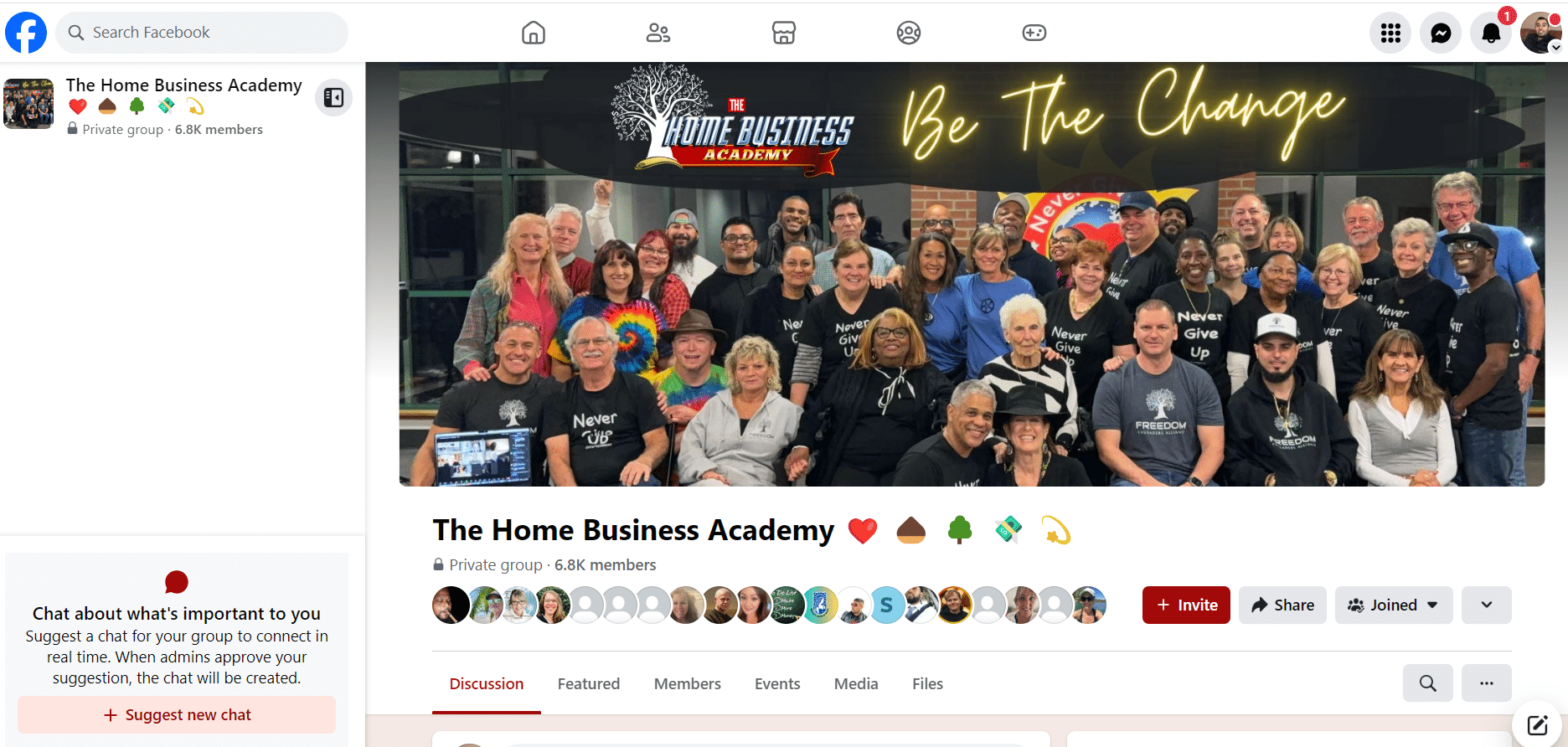 the home business academy facebook group
